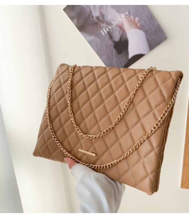 SAREBYS BEAUTY SUPPLY LARGE FLAT FLAP SROSSBODY BAG