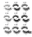 SAREBYS BEAUTY SUPPLY 3D MINK LASHES NATURAL FALSE LASHES W/ LASH BRUSH