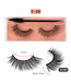 SAREBYS BEAUTY SUPPLY 3D MINK LASHES NATURAL FALSE LASHES W/ LASH BRUSH