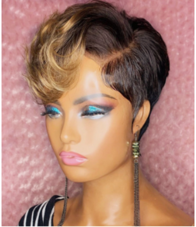 SAREBYS BEAUTY SUPPLY SHORT CUT SIDE PART GRADIENT COLOR