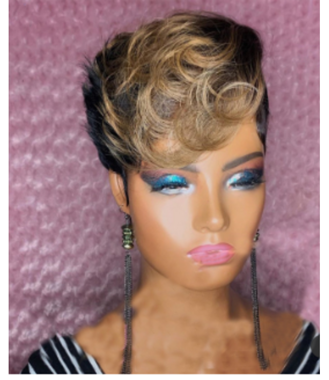 SAREBYS BEAUTY SUPPLY SHORT CUT SIDE PART GRADIENT COLOR