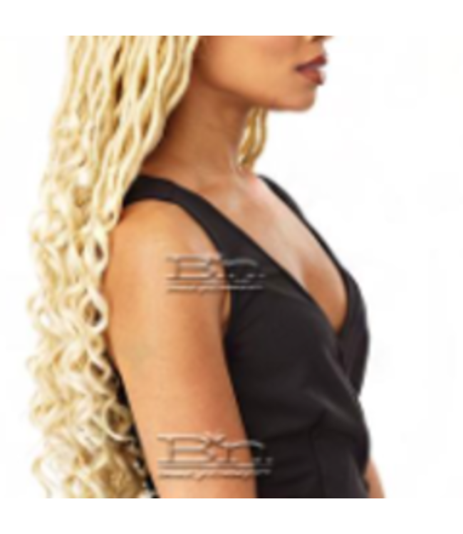 SENSATIONNEL SWISS LACE WIG MULTI PART GODDESS LOCS 4X4 100%PRM FIBER 1