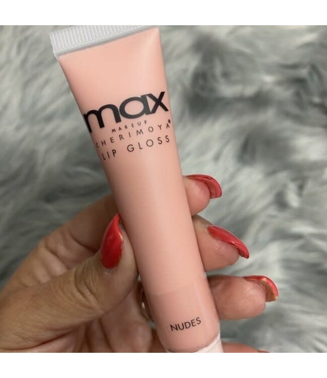 MAX MAX CHERIMOYA HIGH PIGMENT CREAMY LIP GLOSS NUDE SHADES