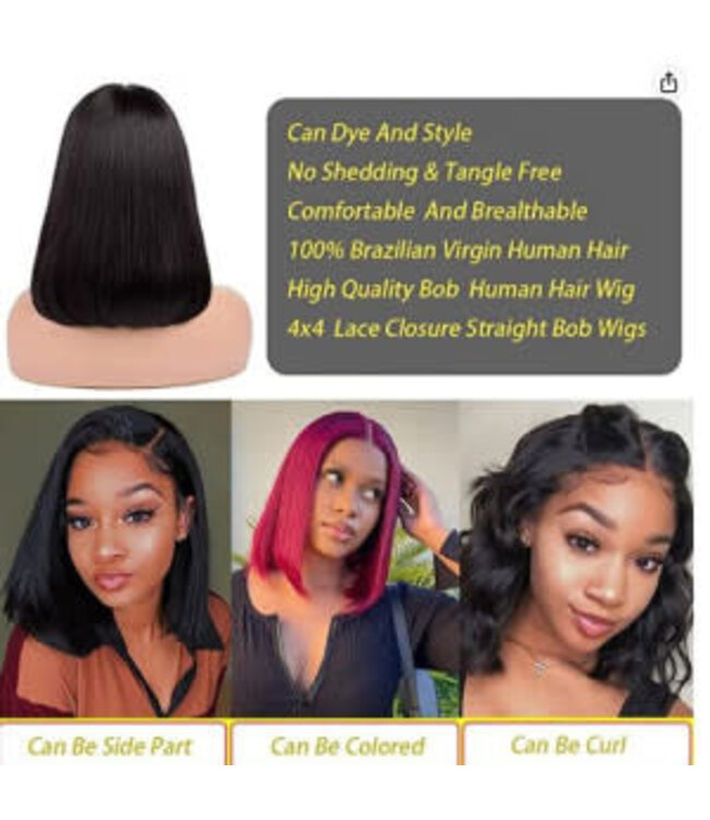 HH  4X4 NATURAL STRAIGHT  BOB