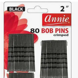 ANNIE 80CT BOB PINS CRIMPED 2"