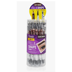 ANNIE 3 IN 1 FILL & SHAPE BROW PENCIL LIGHT BROWN