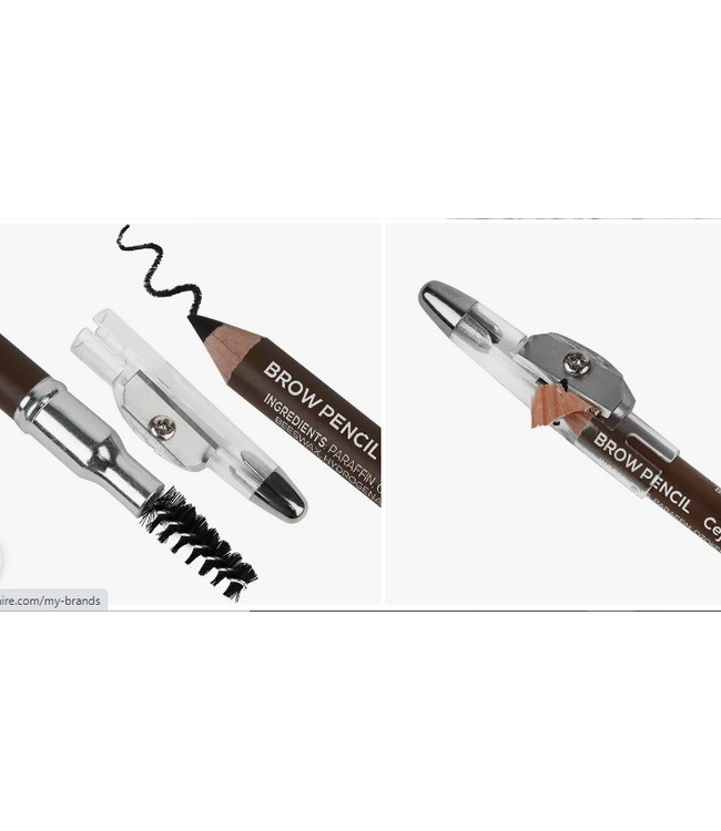 ANNIE 3 IN 1 FILL & SHAPE BROW PENCIL LIGHT BROWN