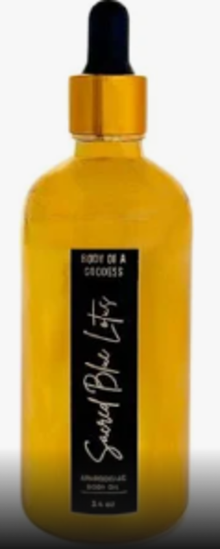 BODY OF A GODDESS SACRED BLUE LOTUS OILS