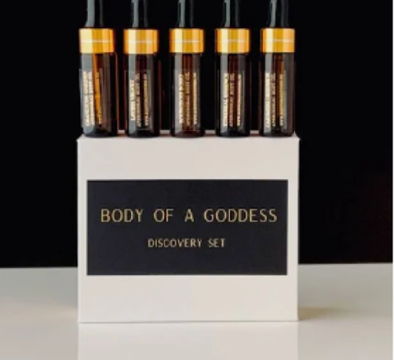 BODY OF A GODDESS SACRED BLUE LOTUS OILS