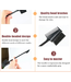 SAREBYS BEAUTY SUPPLY 3 IN 1 EDGE CONTROL BRUSH WITH APPLICATOR