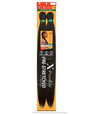 2X X-PRESSION PRE-STRETCHED BRAID 72" SM1B/27