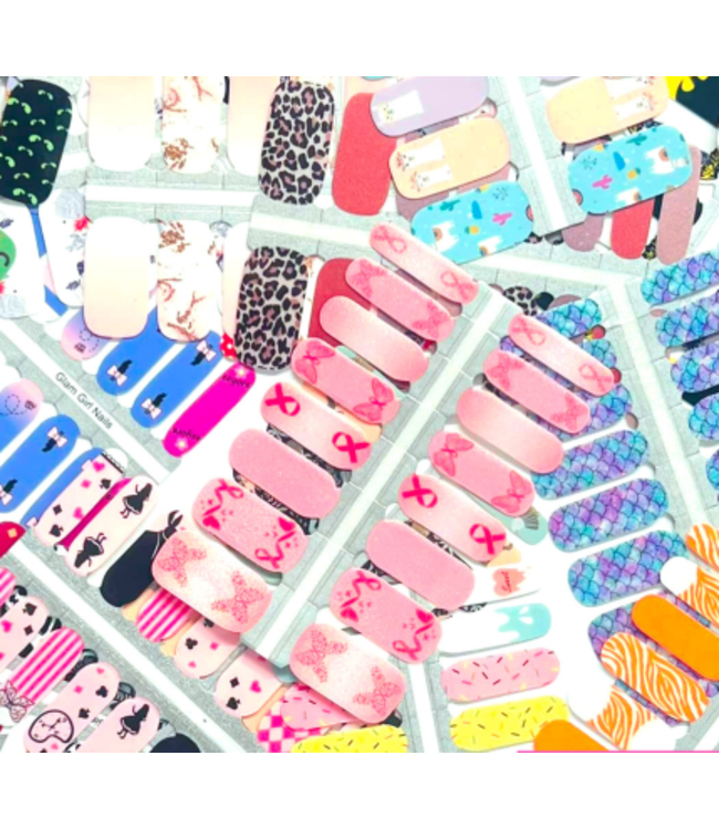 GLAM GIRL GLAM GIRL NAIL APPLICATION DESIGNS RANDOM