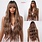 ONE N ONLY  LC2039- TO1023 LONG 1B/ 27&30  HIGHLIGHT WAVY WOMEN WIG  WITH BANG