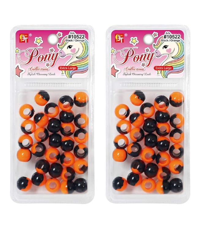 PONY MEDIUM 2 TONE BEADS