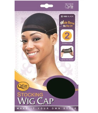 QFITT QFITT STOCKING WIG CAP 2PC