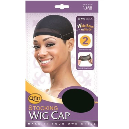 QFITT QFITT STOCKING WIG CAP 2PC