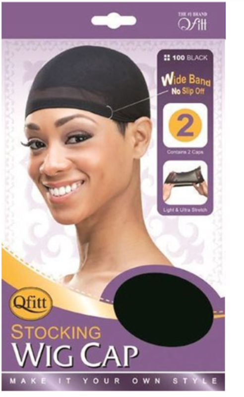 QFITT QFITT STOCKING WIG CAP 2PC