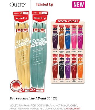 OUTRE TWISTED UP DIY BRAID 2X 50"