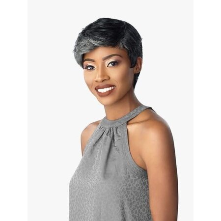 EMPIRE WIG 100%  HH SALT & PEPPER JEAN