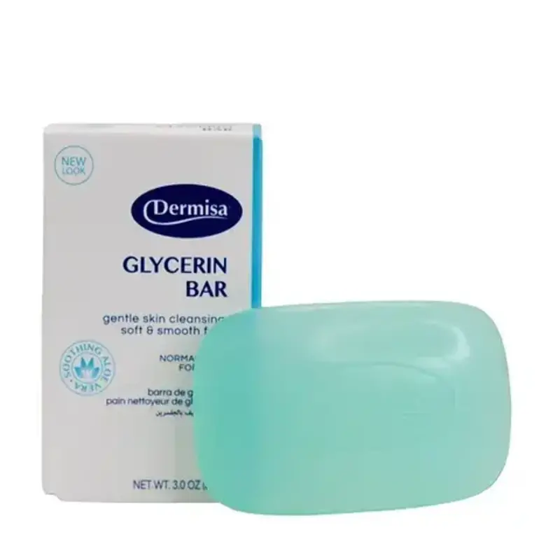 DERMISA GLYCERIN FACIAL SOAP BAR 3 OZ