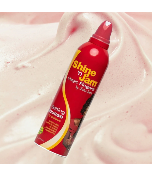 SHINE N JAM MAGIC FINGERS SETTING MOUSSE 12 OZ