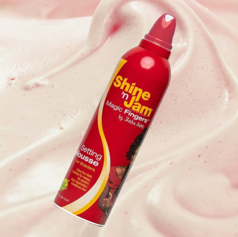 SHINE N JAM MAGIC FINGERS SETTING MOUSSE 12 OZ