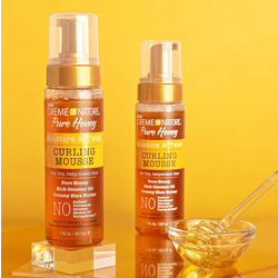CREME OF NATURE PURE HONEY CURLING MOUSSE 7Z