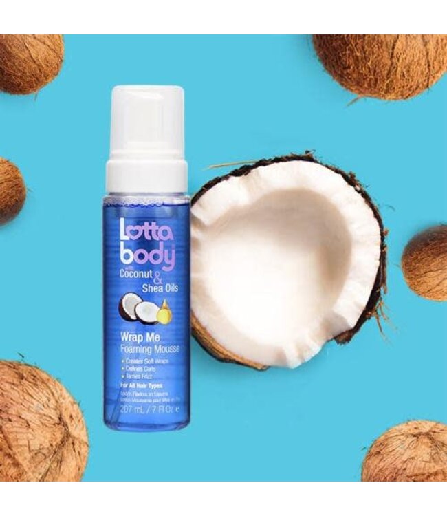 LOTTA BODY LOTTABODY  WRAP ME FOAMING MOUSSE 7OZ