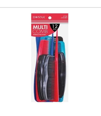 DONNA MULTI COMBS 12 PC