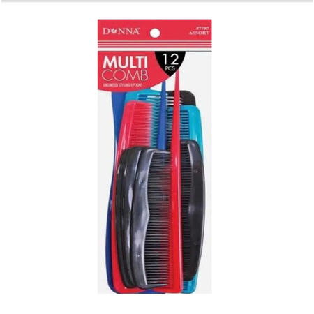 DONNA MULTI COMBS 12 PC