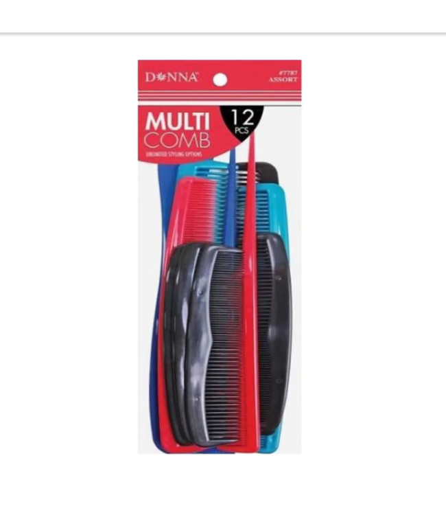 DONNA MULTI COMBS 12 PC