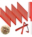 1/8" COLD WAVE RODS-MINI (RED) #GRD18 12 PC