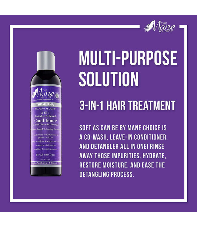 THE MANE CHOICE THE MANE CHOICE THE ALPHA 3 IN 1 CONDITIONER