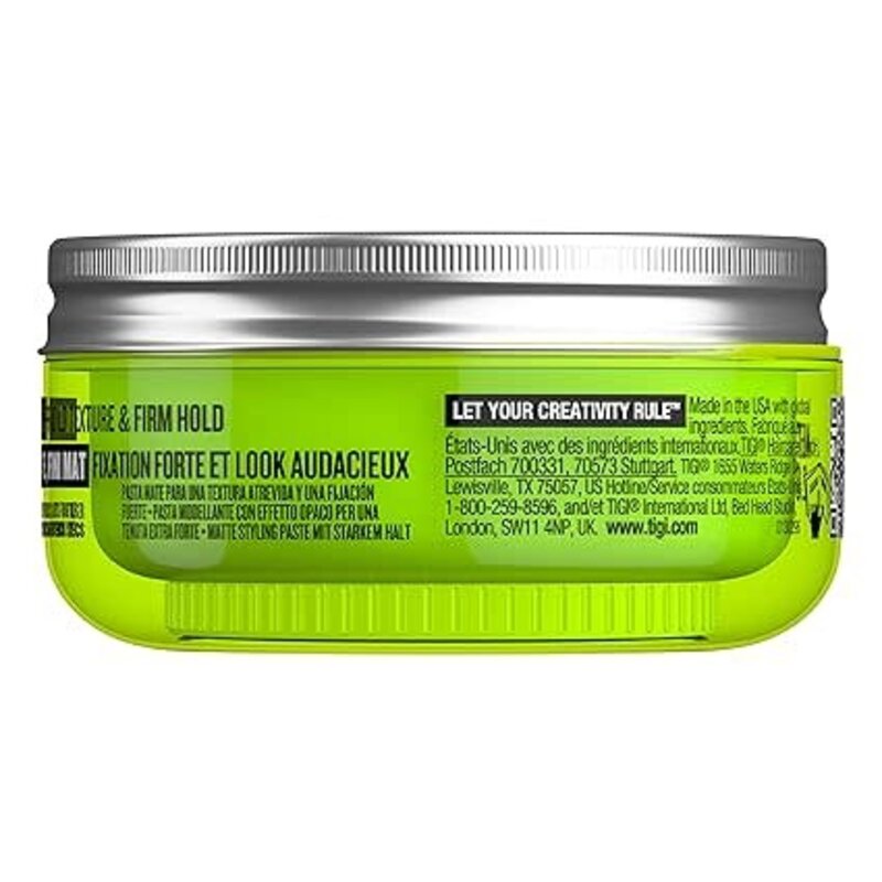 BED HEAD MANIPULATOR MATTE PASTE GREEN