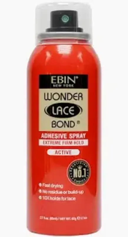EBIN WONDER LACE BOND ADHESIVE SPRAY ACTIVE 2.7oz