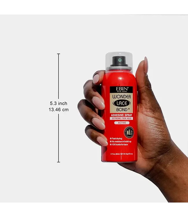EBIN WONDER LACE BOND ADHESIVE SPRAY ACTIVE 2.7oz