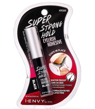 KISS SUPER STRONG HOLD EYELASH ADHESIVE BLACK