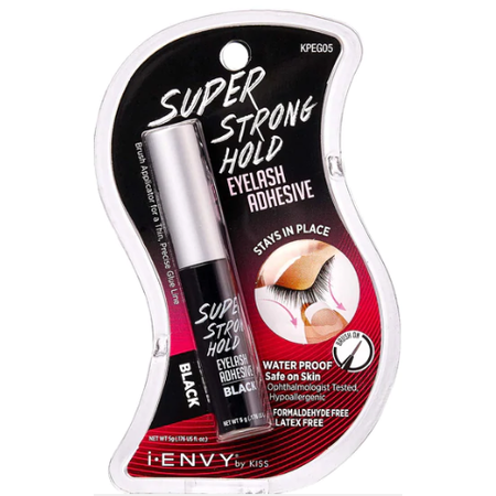 KISS KISS SUPER STRONG HOLD EYELASH ADHESIVE BLACK