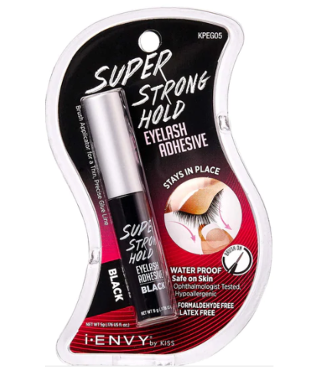 KISS KISS SUPER STRONG HOLD EYELASH ADHESIVE BLACK