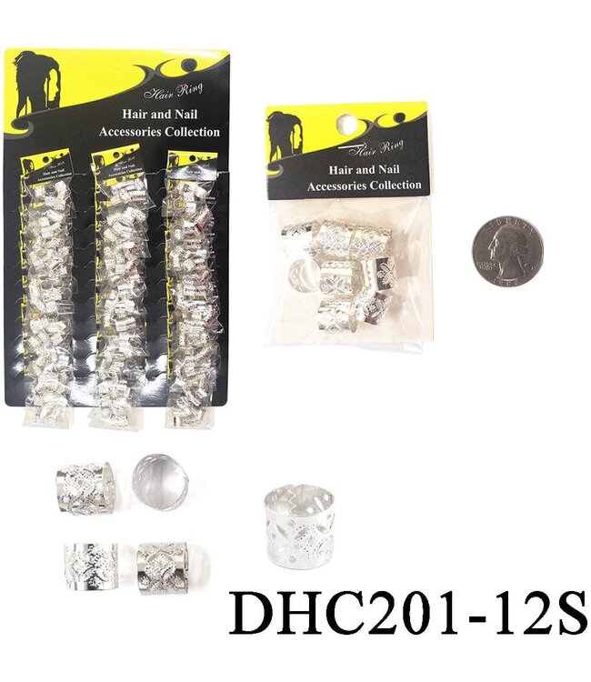 FILIGREE BRAIDING TUBE 12MM SILVER