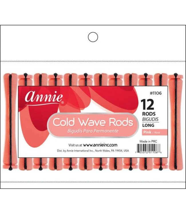 ANNIE LONG COLD WAVE RODS PINK