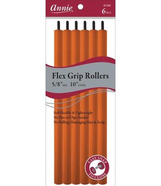 ANNIE FLEX GRIP ROLLERS 5/8 "DIAMETER 10" LONG ORANGE