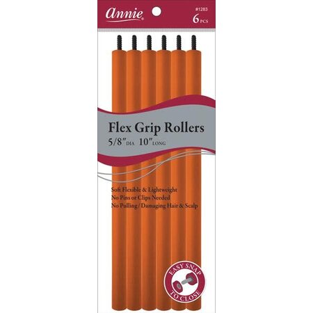 ANNIE FLEX GRIP ROLLERS 5/8 "DIAMETER 10" LONG ORANGE