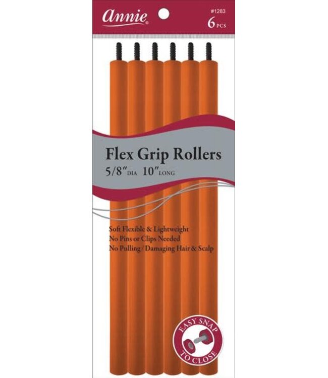 ANNIE FLEX GRIP ROLLERS 5/8 "DIAMETER 10" LONG ORANGE