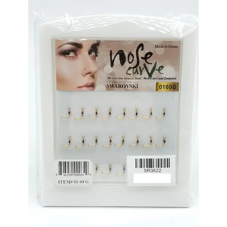 SAREBYS BEAUTY SUPPLY NOSE CURVE 1PC  SET/DISPLAY #0160G