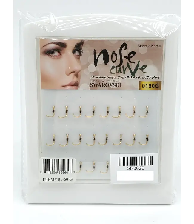 SAREBYS BEAUTY SUPPLY NOSE CURVE SET/DISPLAY #0160G