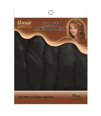 ANNIE PILLOW SATIN ROLLERS
