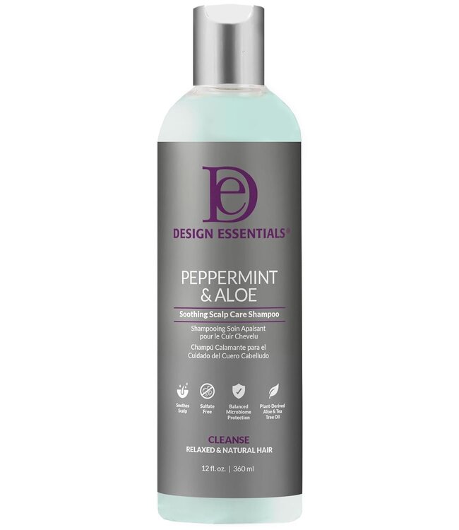 DESIGN ESSENTIALS DESIGN ESSENTIALS PEPPERMINT & ALOE CLEANSING SHAMPOO