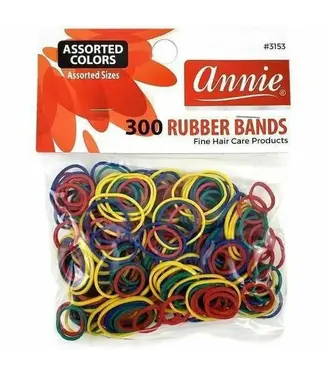 ANNIE  RUBBERBANDS ASSORTED COLORS 300CT