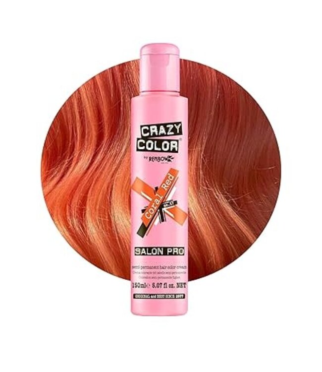 CRAZY COLOR SEMI PERMANENT HAIR COLOR CREAM